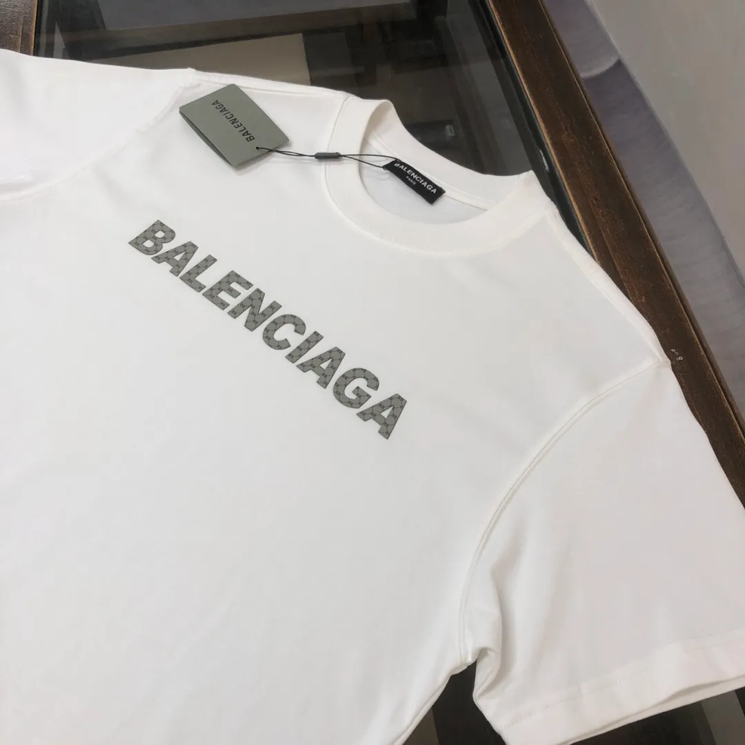 S💫BALEN*CIAGA 2026 New Arrival T ！270 ， ， ， ！ logo ！ Breathable！ ， Premium ， Versatile ！ ：Black White Size：M-XXXL